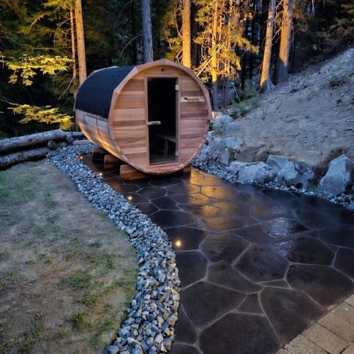 Sauna Hardscape